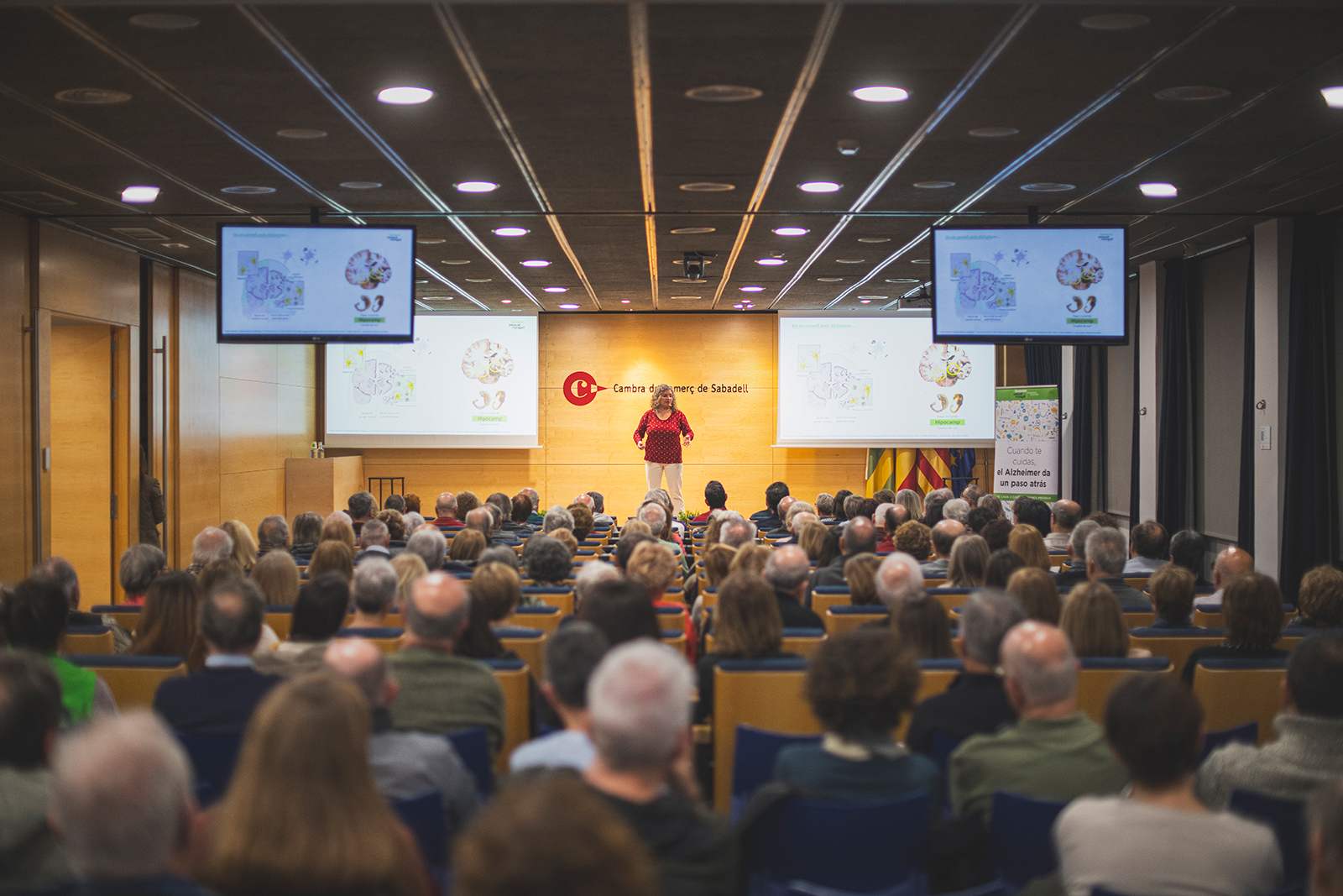 “Quan et cuides, l'Alzheimer fa un pas enrere”, arriba a Sabadell per continuar conscienciant